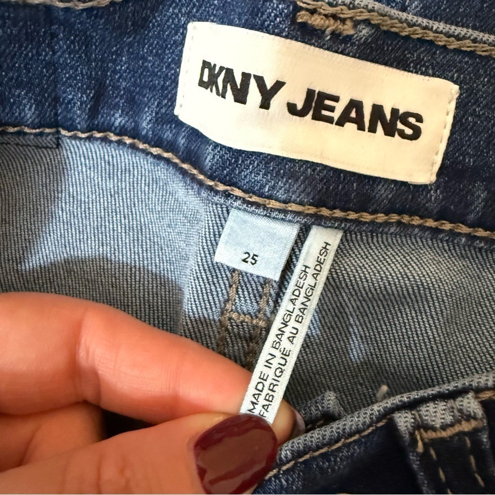 DKNY Maxi Denim Skirt Size 25 - Picture 10 of 13